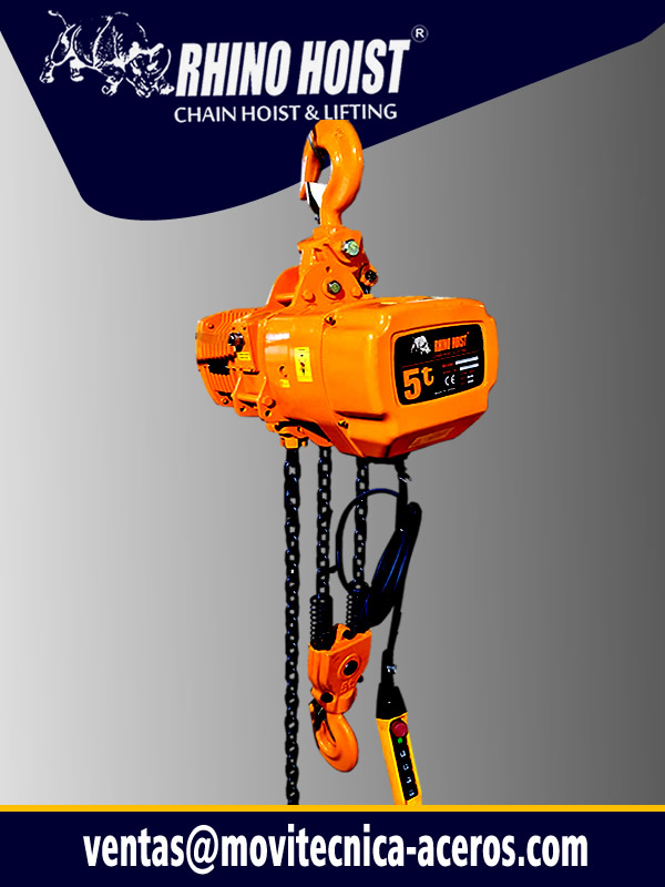 Tecle Eléctrico con Gancho De Suspensión